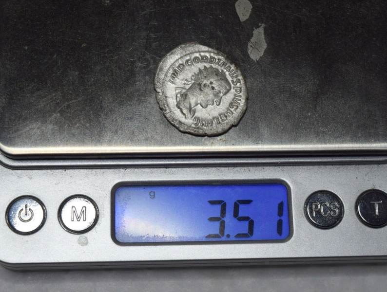 Silver Antoninianus Emperor Gordian III